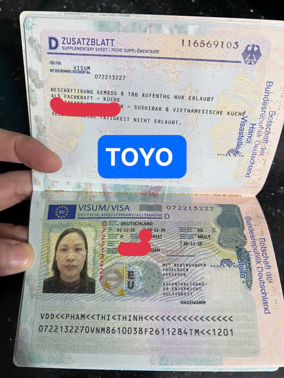 Visa 18B Đức: 8 Ngày Có Visa, Làm Việc Ngay Không Cần Chứng Chỉ